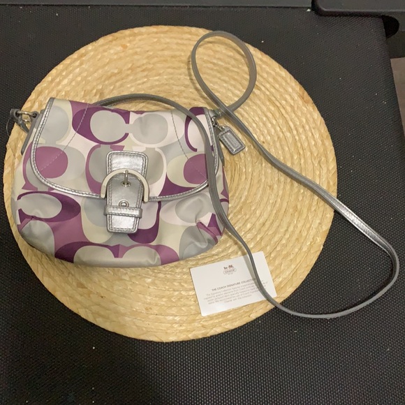 Coach Limited Edition  Minimalist Mini Monogram Signature Cross Body Bag - Picture 4 of 13